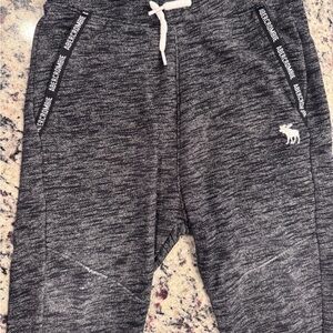 Abercrombie & Fitch Kids Charcoal Joggers